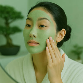 Global Beauty Care travel pouch with products showing convenient routine-on-the-go