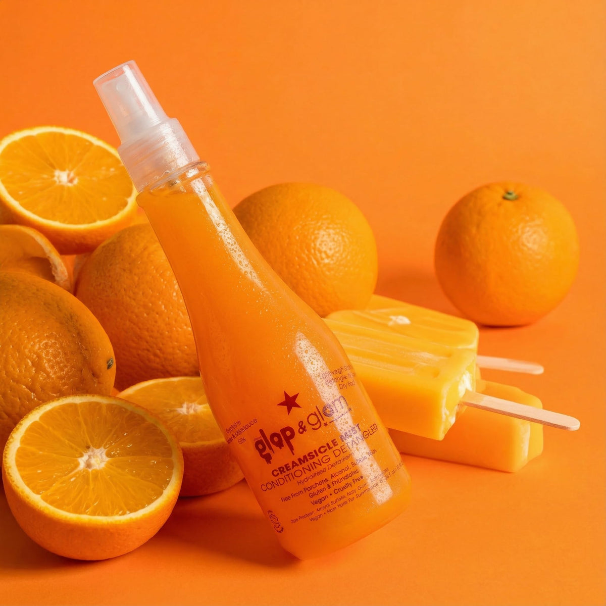 Glop & Glam ingredient label highlighting clean formulation