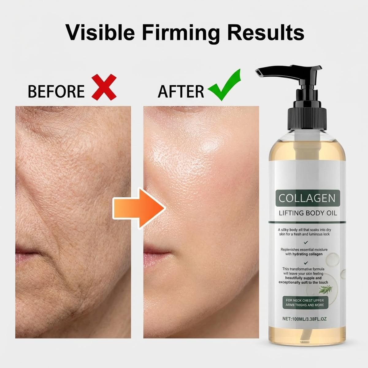 Gloramd Serum Divinvera label details showing ingredient info and clarity