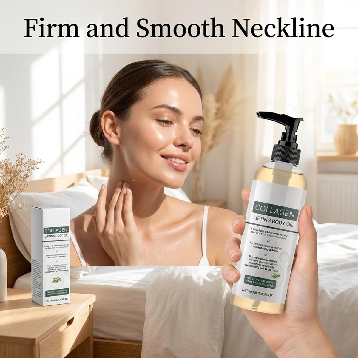 Gloramd Serum Divinvera in bathroom lifestyle setting for daily routine appeal