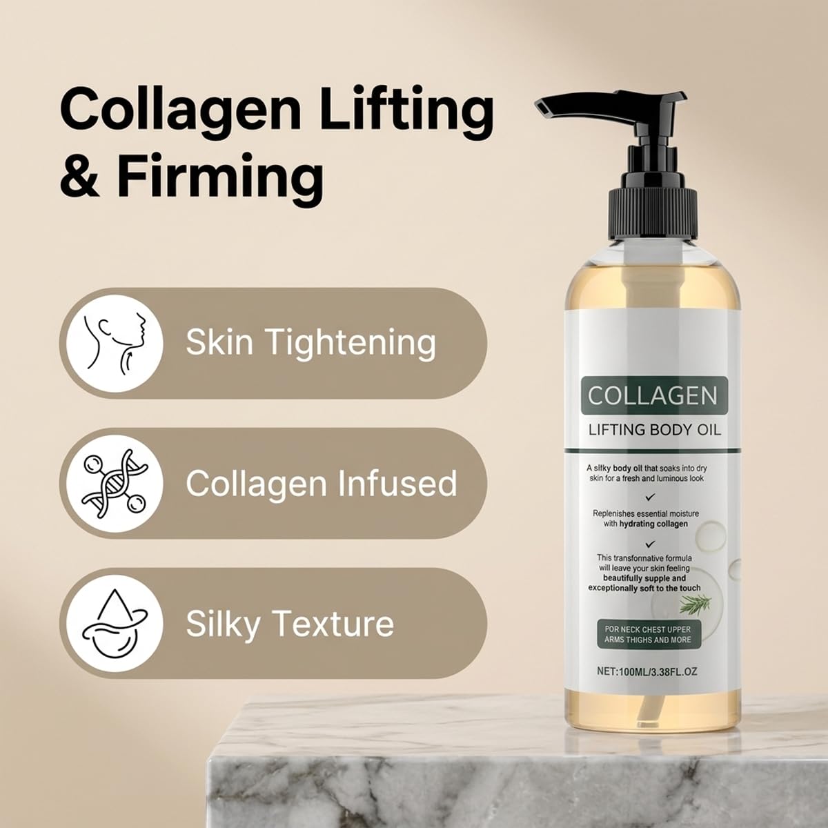 Gloramd Serum Divinvera texture drop on hand demonstrating lightweight absorption