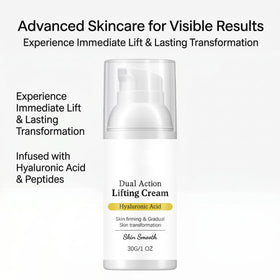 Gloramd Serum in hand being applied for fast-absorbing, non-greasy feel