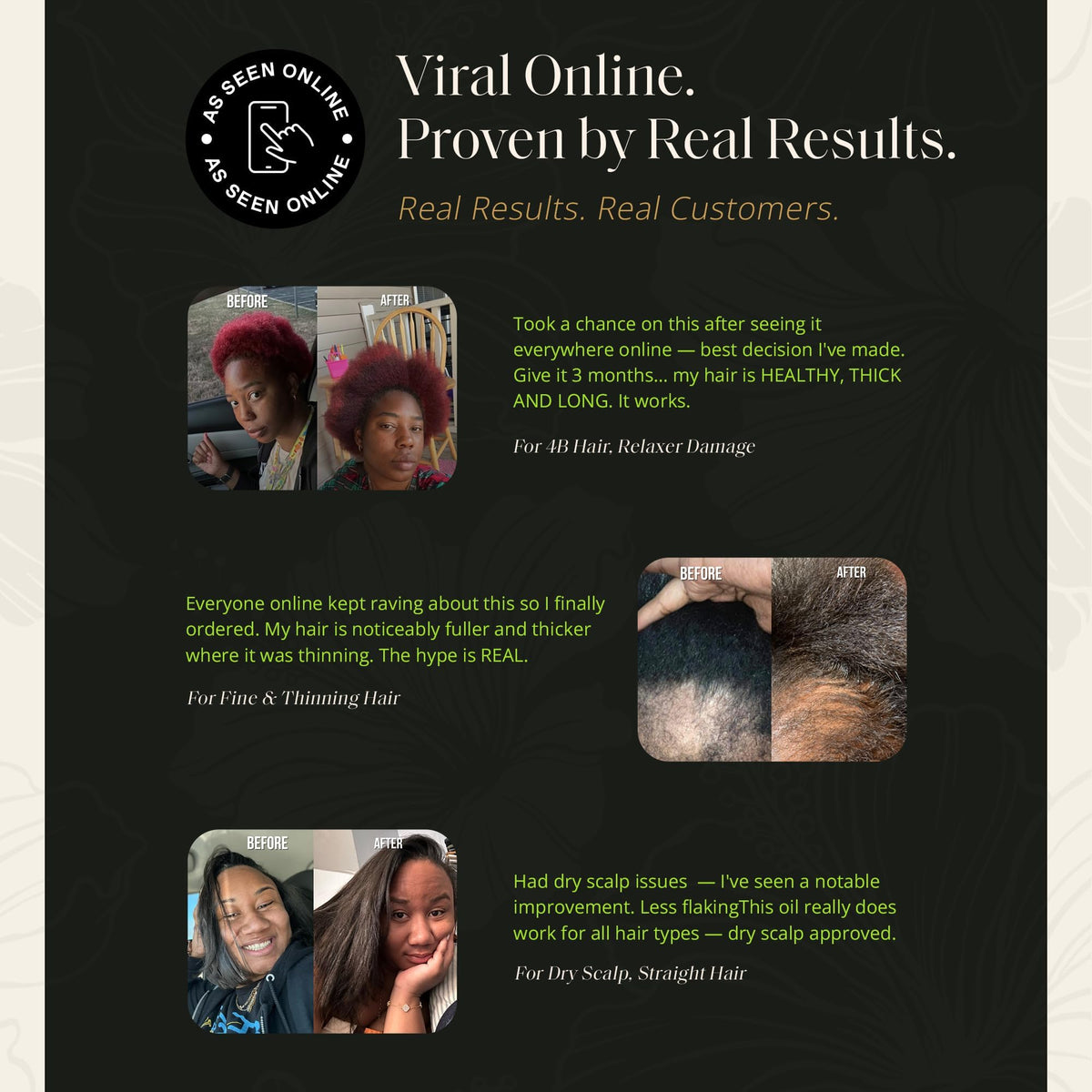 Glossed by Nae treating hair lengths and ends to illustrate smoothing and hydration