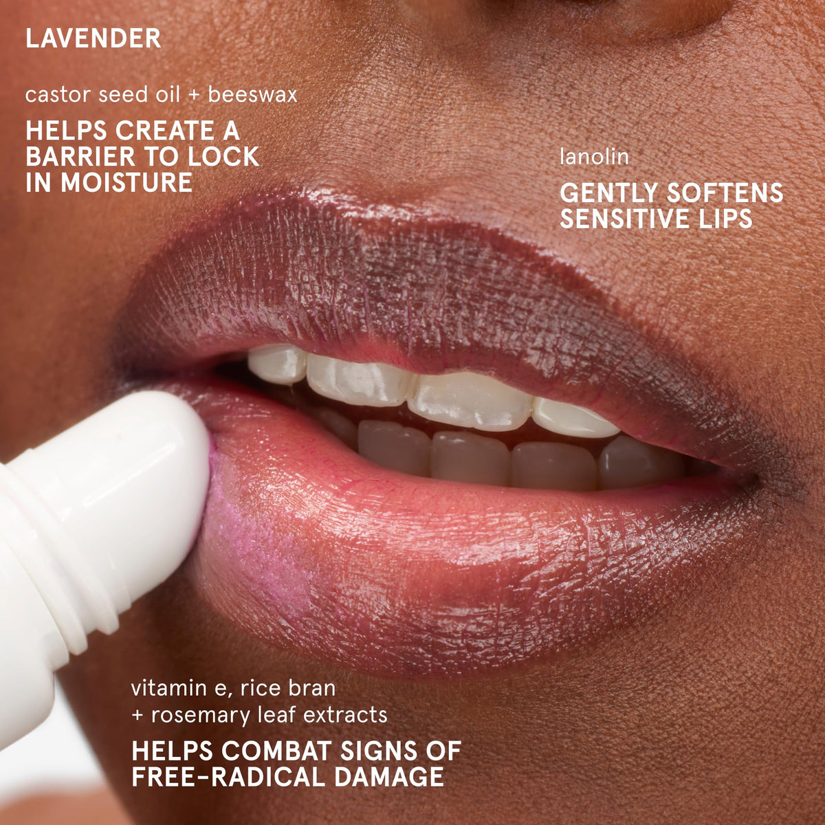 Glossier balm dotcom applied to cuticle showing conditioning and softer skin benefit
