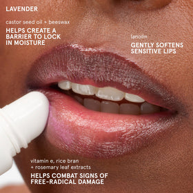 Glossier balm dotcom applied to cuticle showing conditioning and softer skin benefit