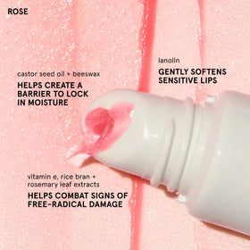 Glossier Balm Dotcom applied to cuticles demonstrating softening and conditioning