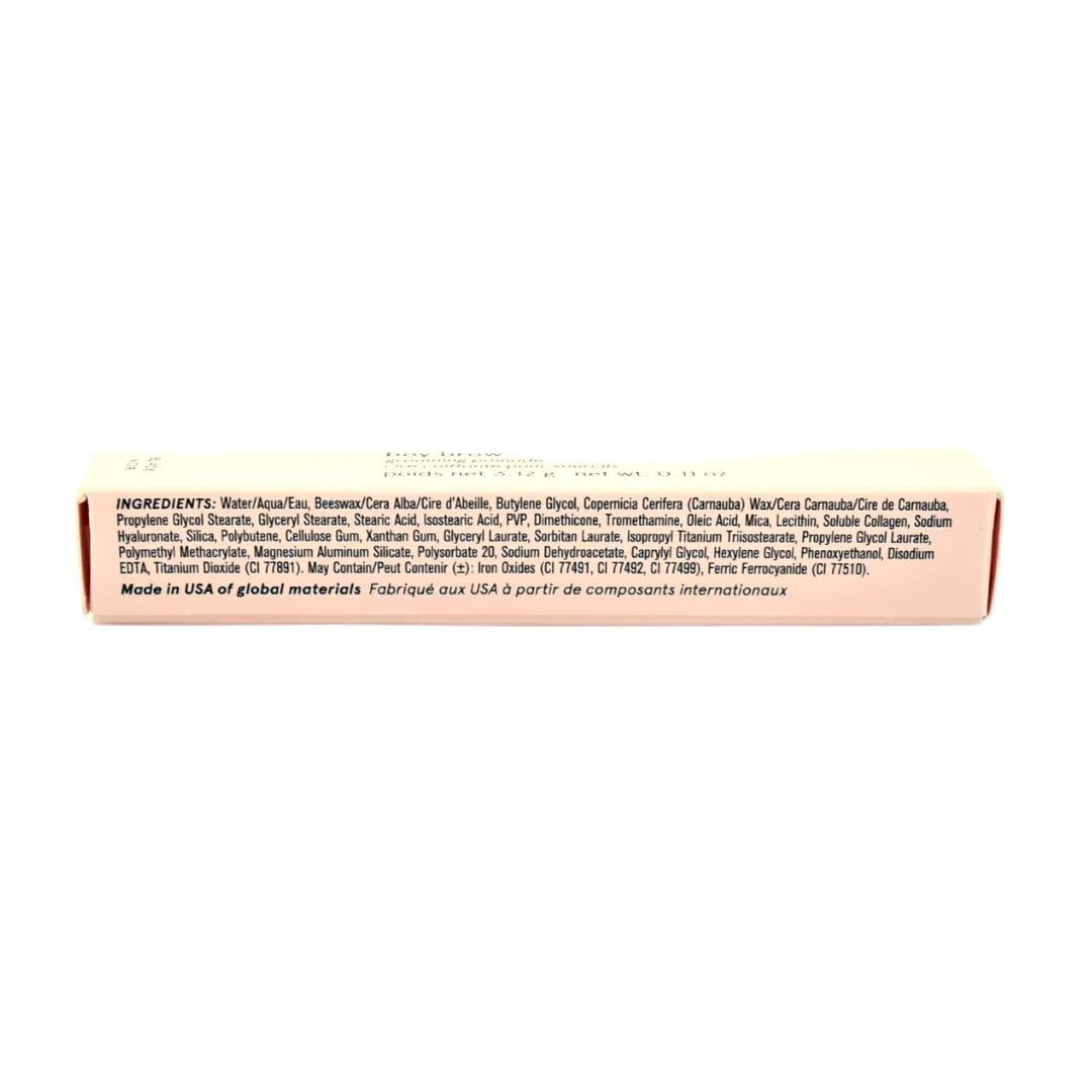 Glossier Boy Brow in bathroom styling setting for everyday grooming ease