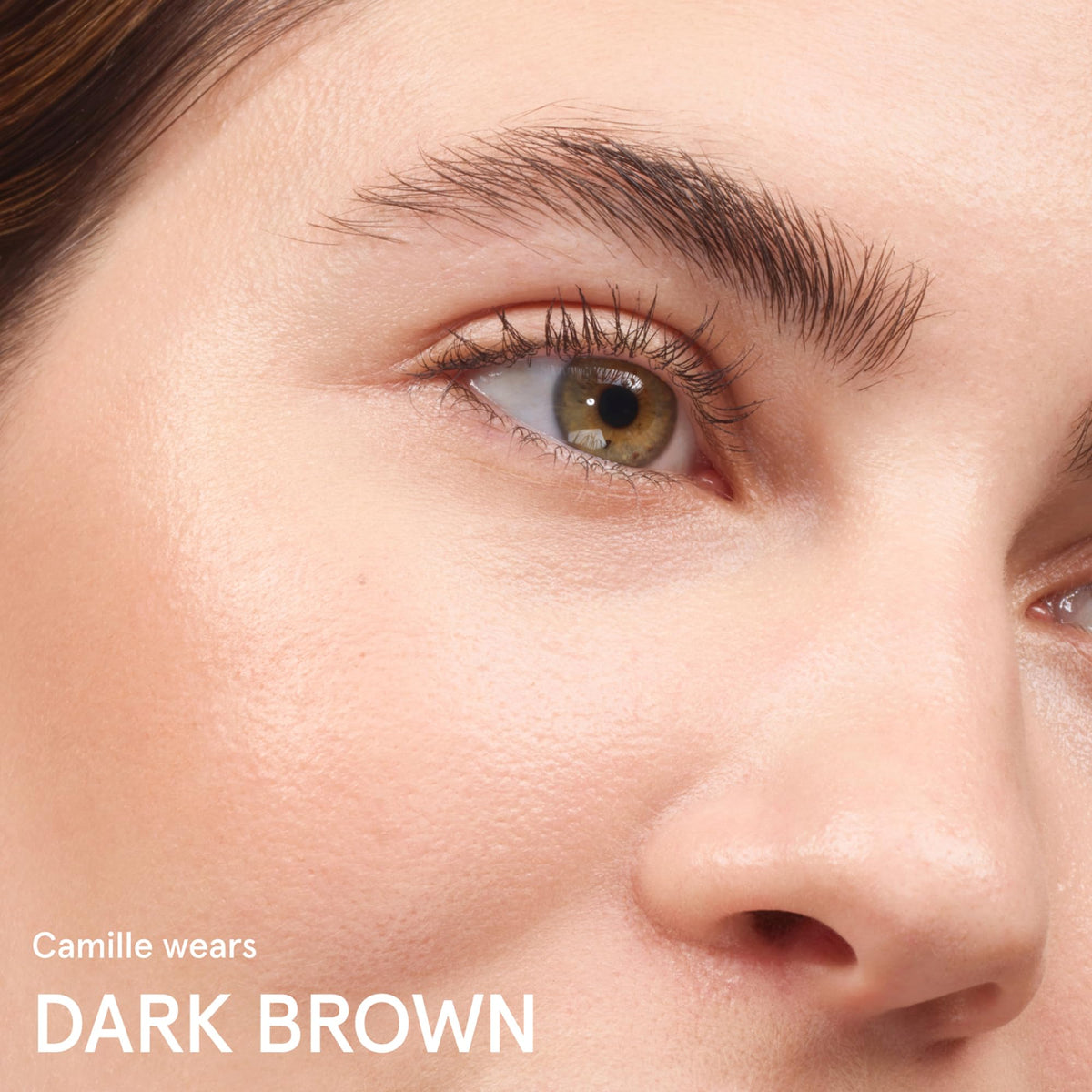 Glossier Boy Brow on bathroom counter lifestyle shot showing daily routine ease