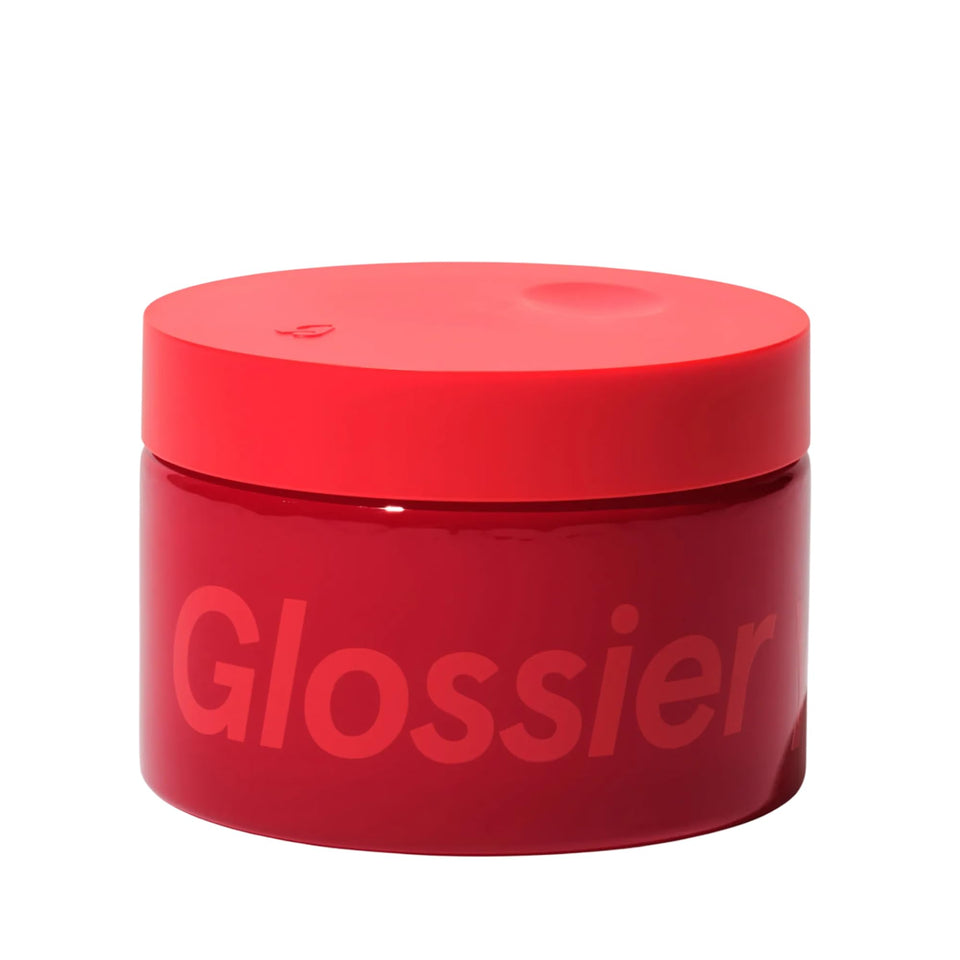 Glossier Crème de You jar front view showing packaging and benefits