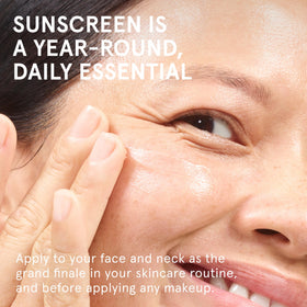 Glossier Invisible Shield used as primer under foundation for smoother finish