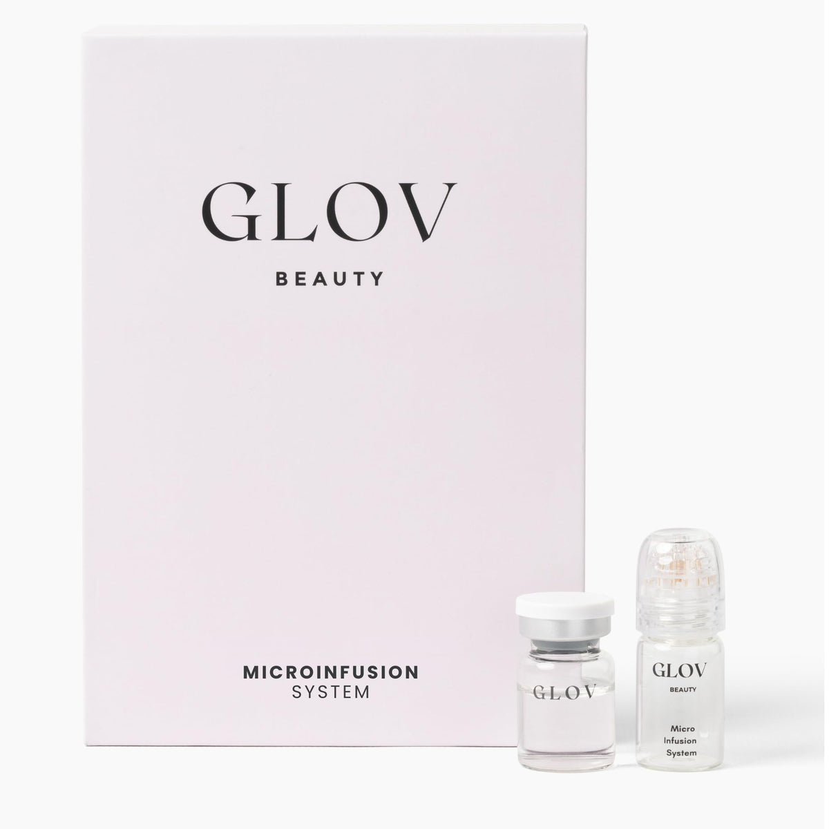 Glov Beauty front packaging showing kit contents and benefits