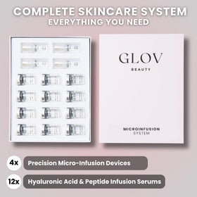 Glov Beauty gold tips close-up highlighting smooth glide and gentle contact