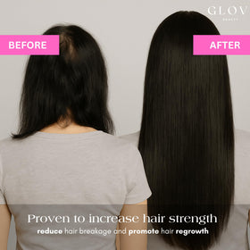 Glov Beauty shampoo in shower scene demonstrating everyday use