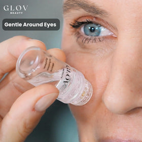 Glov Beauty serum droplet texture highlighting fast absorption
