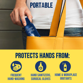 Gloves In A Bottle label and ingredients panel highlighting product information and trust