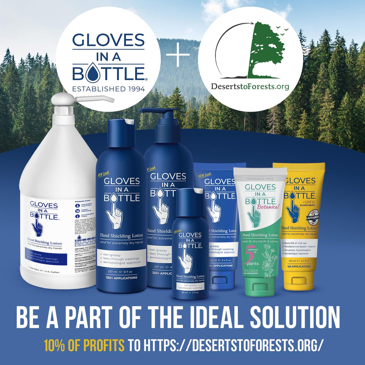 Gloves In A Bottle tube inside travel bag for convenient on-the-go use
