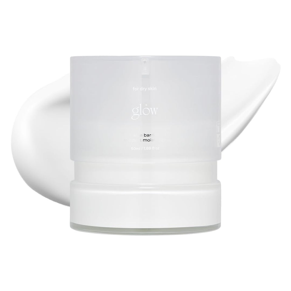 glow front packaging showing soothing aloe and product name for clear identification