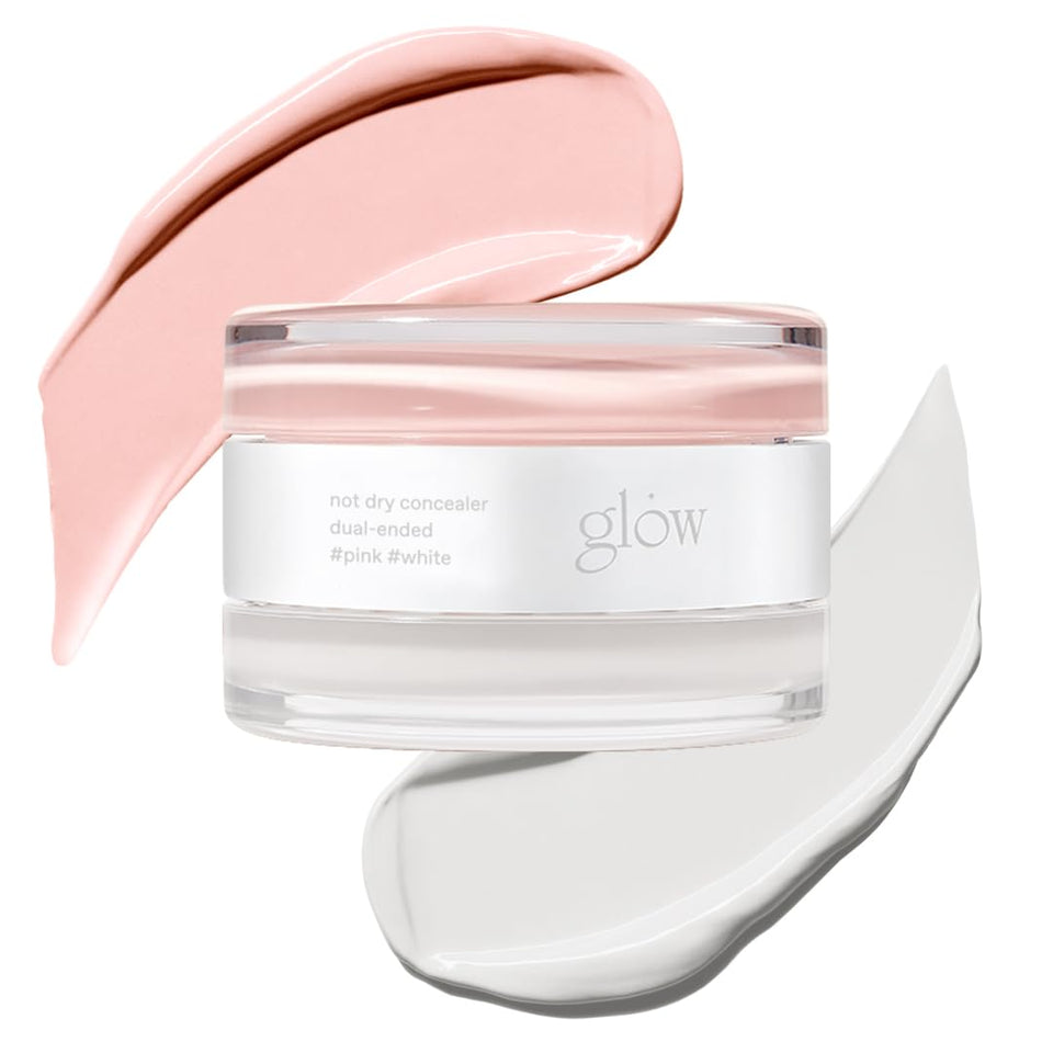 glow dual-ended front packaging showing pink and white ends for convenience