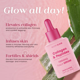 Glow Elixir label and ingredients view showing clean K‑beauty formula