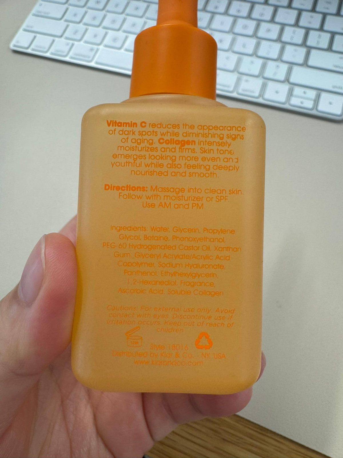 Glow Elixir lifestyle bathroom scene showing daily routine integration