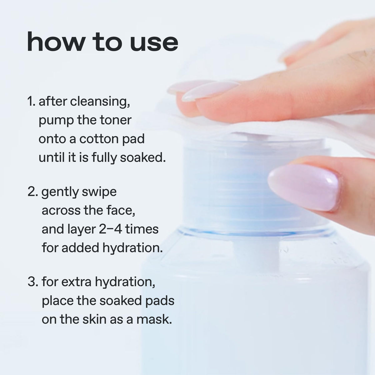 glow hyaluronic acids graphic conveying multi-layer moisture benefit