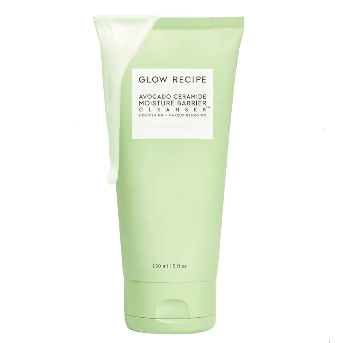 Glow Recipe front packaging showing bottle and branding, highlights gentle cleansing
