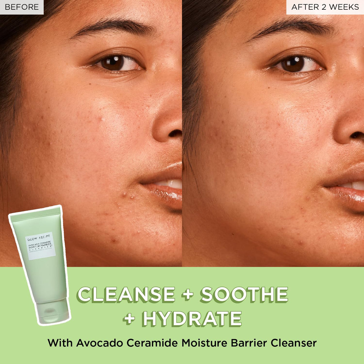 Glow Recipe BHA toner texture close-up showing lightweight exfoliating liquid for smoother skin