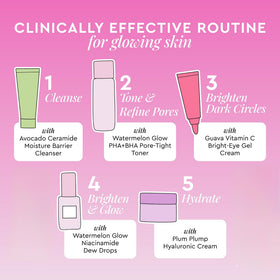 Glow Recipe ceramide facial cleanser pump close-up showing gentle cleansing and barrier support