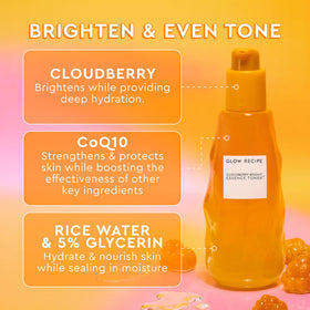 Glow Recipe cloudberry extract closeup highlighting antioxidant benefit