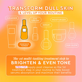 Glow Recipe texture on hand demonstrating lightweight, hydrating consistency