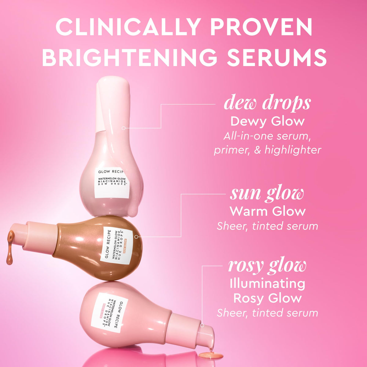 Glow Recipe ingredient highlights watermelon extract showcasing antioxidant support