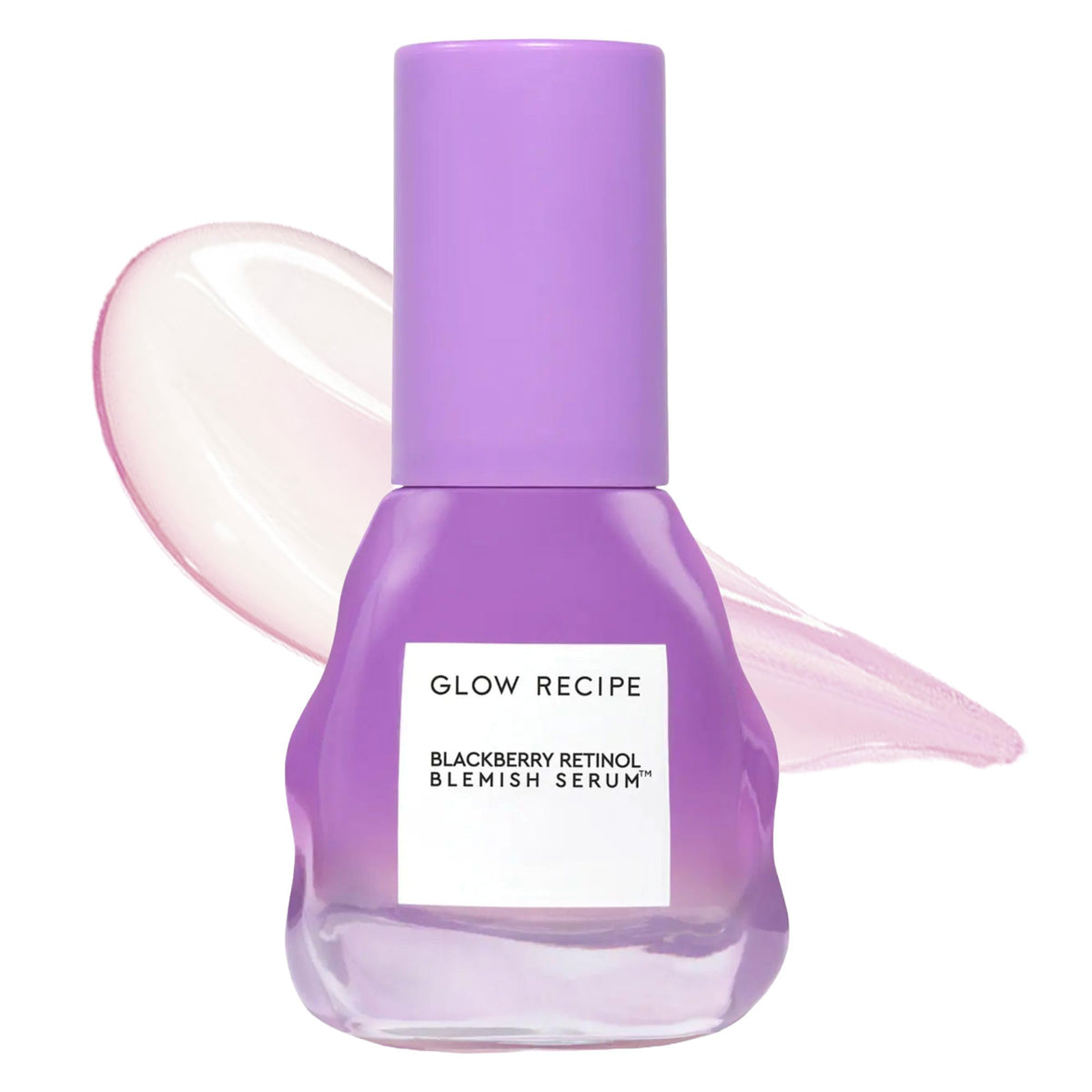 Glow Recipe front packaging showing gentle blackberry retinol serum benefits