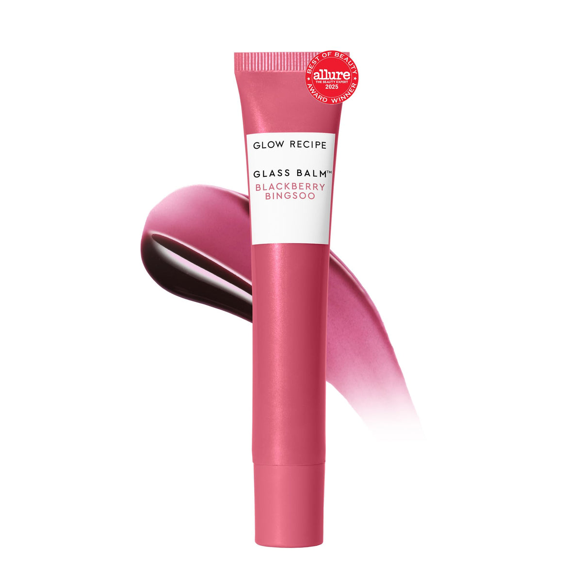 Glow Recipe front packaging showing product and glossy finish benefit