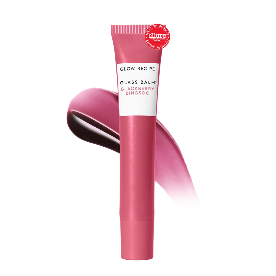 Glow Recipe front packaging showing product and glossy finish benefit