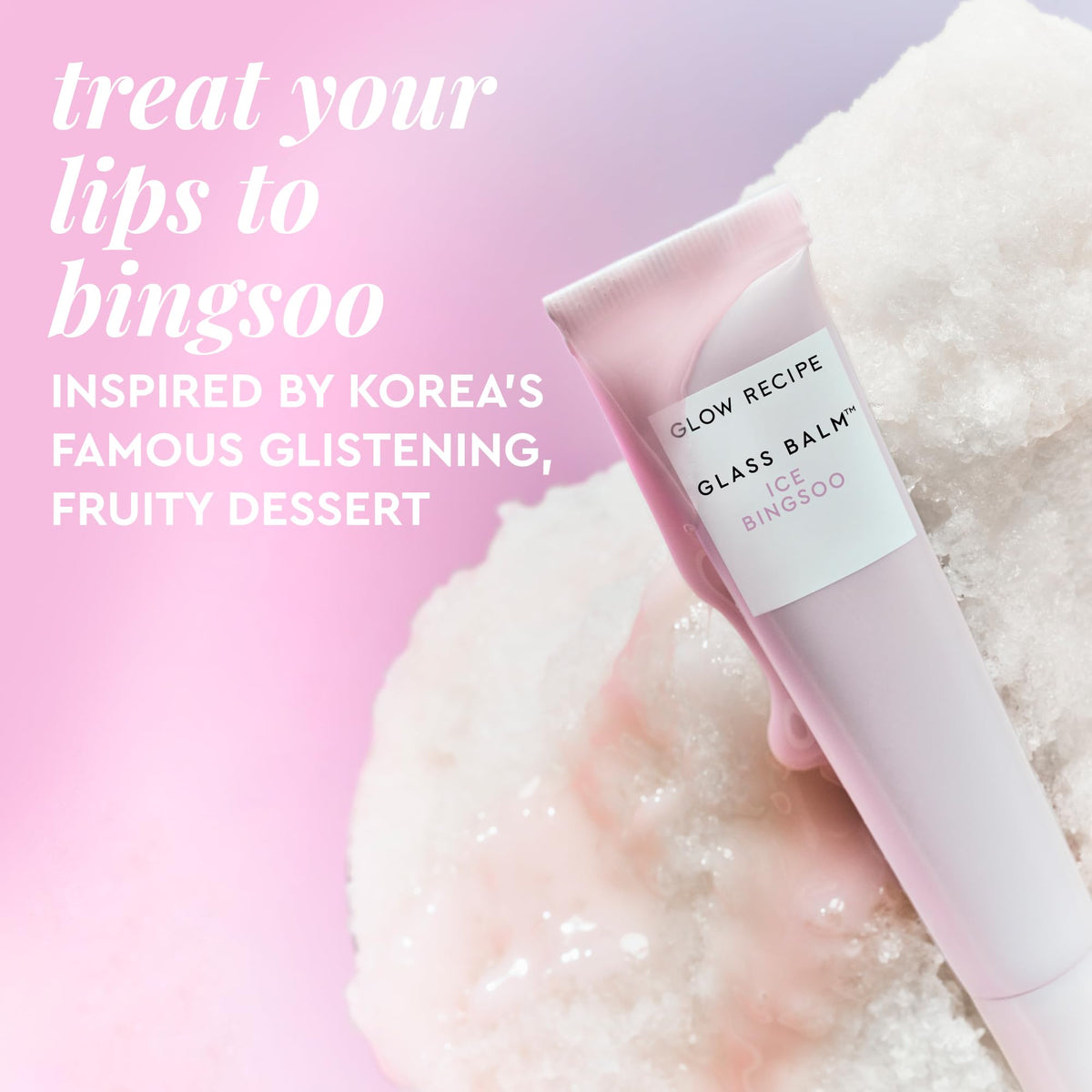Glow Recipe flatlay with fruit emphasizing fruit-derived actives