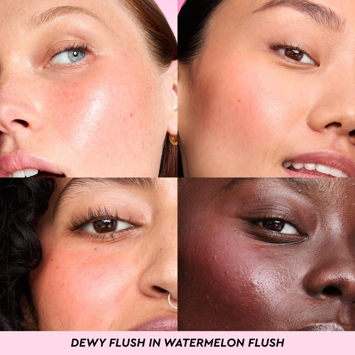 Glow Recipe Glass Balm texture swipe showing glossy finish and long-lasting hydration