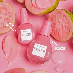Glow Recipe guava serum droplet texture demonstrating lightweight, fast-absorbing hydration