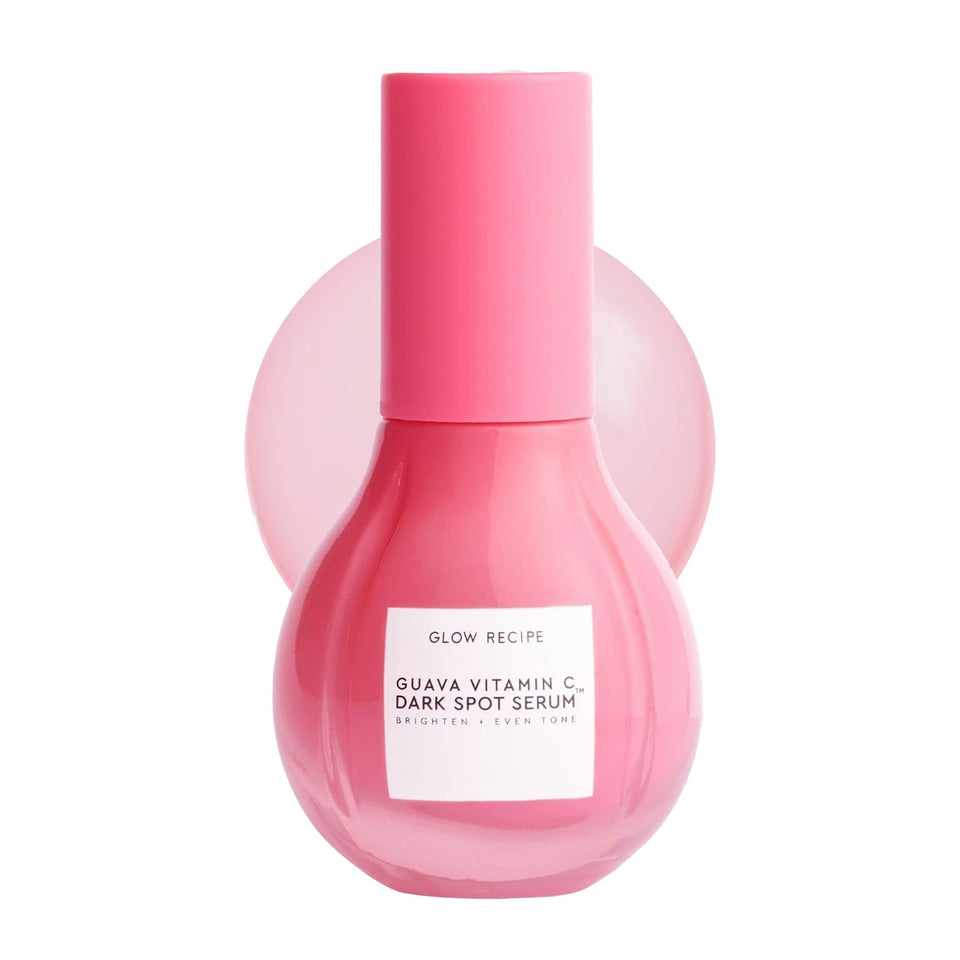 Glow Recipe front bottle showing packaging and vegan formula benefits