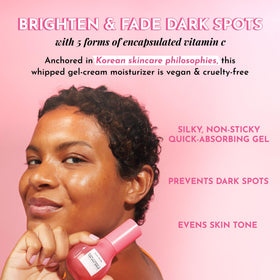 Glow Recipe pump close-up highlighting easy-dispense and clean application
