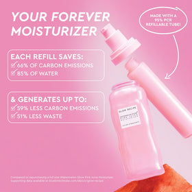 Glow Recipe watermelon splash showing natural hydration source