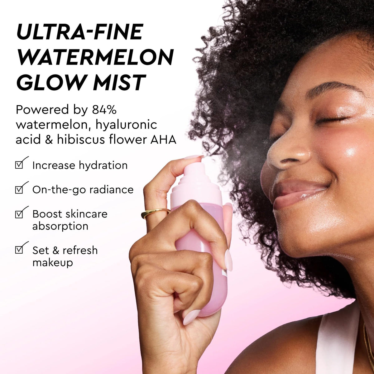 Glow Recipe set styled on bathroom vanity for everyday routine inspiration