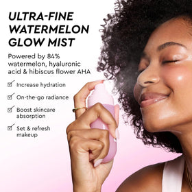Glow Recipe set styled on bathroom vanity for everyday routine inspiration