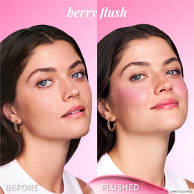 Glow Recipe on lips for matching tint and multi-use convenience