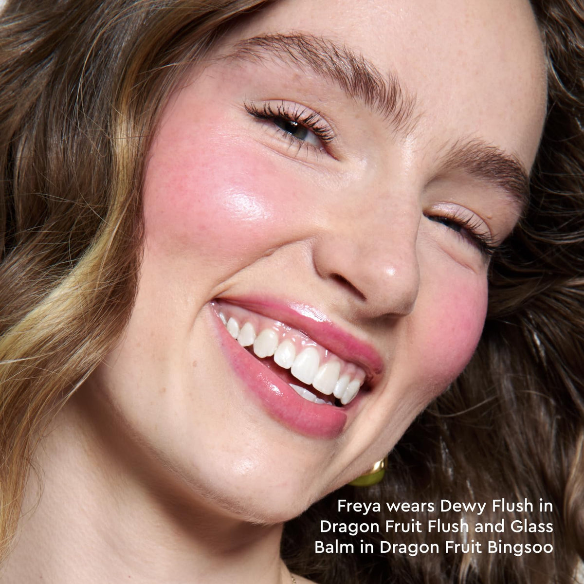 Glow Recipe mixed with Hue Drops demonstrating customizable color and radiant finish