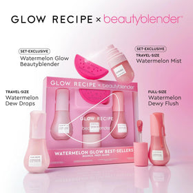 Glow Recipe Niacinamide Dew Drops bottle detail highlighting radiance