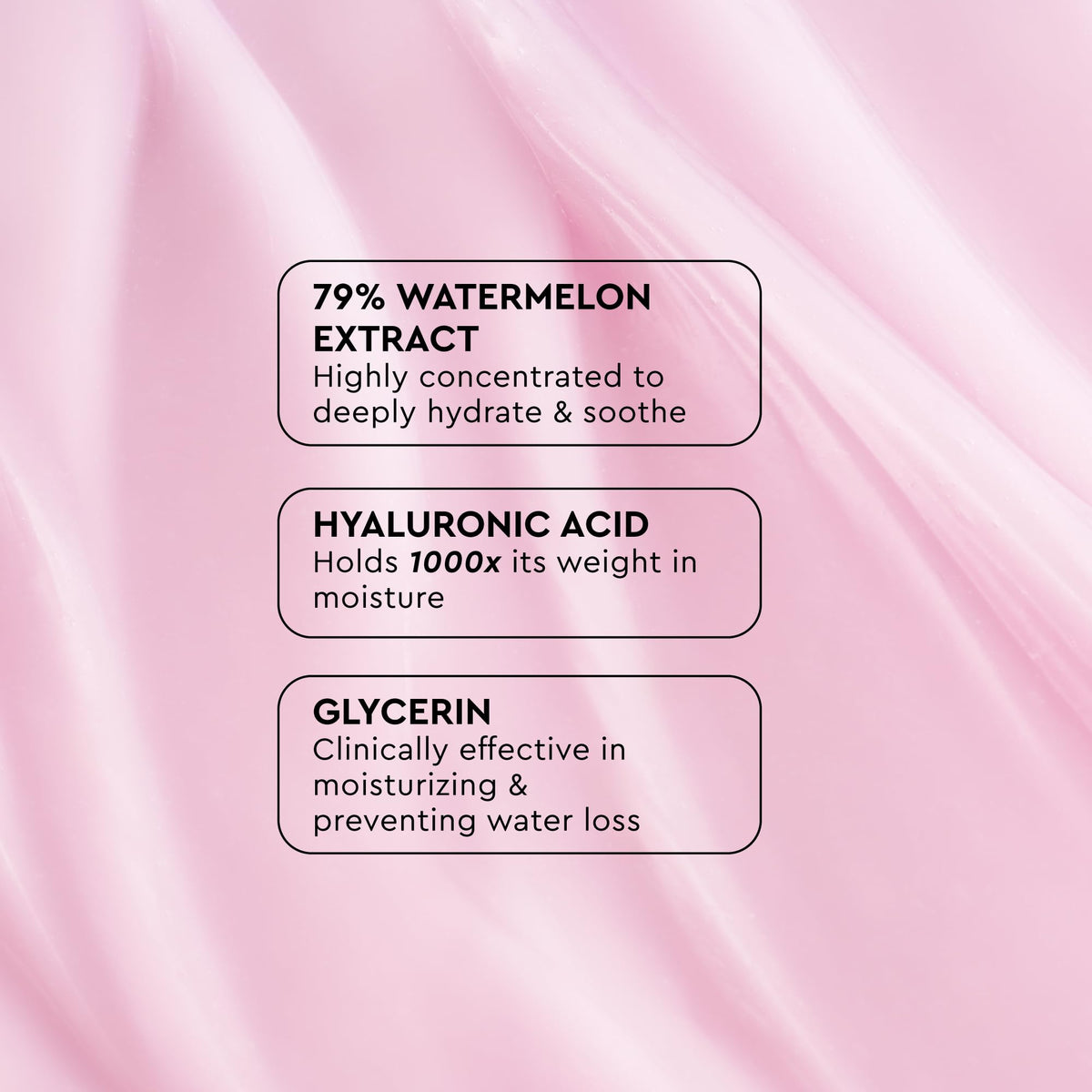 Glow Recipe label detail highlighting ingredients and clean formula