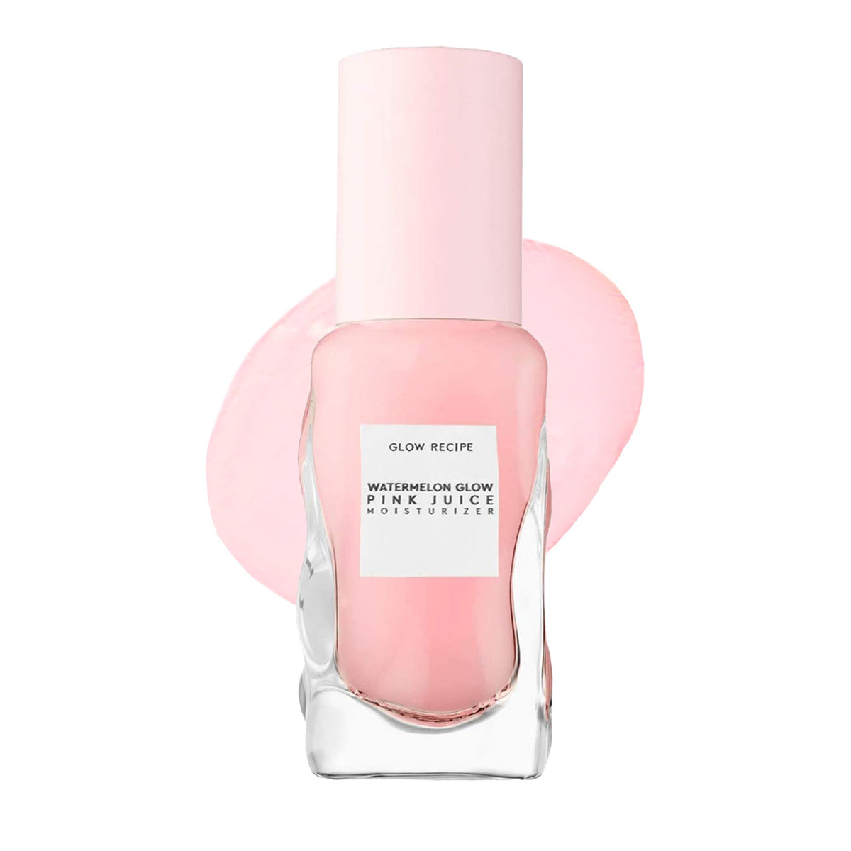Glow Recipe front packaging showing travel 25ml jar and benefit lightweight hydration