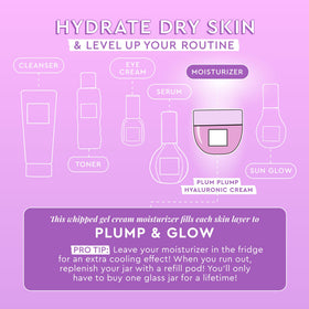 Glow Recipe cream on hand illustrating lightweight application and smooth finish