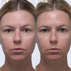 Glow Recipe plum extracts display highlighting antioxidant and brightening benefits