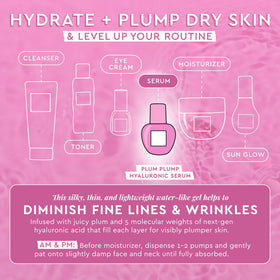 Glow Recipe pump dispenser detail for precise, hygienic serum application benefit